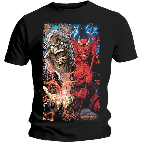 Iron Maiden Unisex T-Shirt Duality (Small)