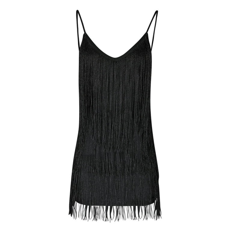 Dresses for Women 2023 Ahomtoey Women's Fashion Suspender Crewneck Sequin  Feather Sleeveless Solid Mini Dress Party Dress Early Access Deals Gift for  Adults Great gifts for less 