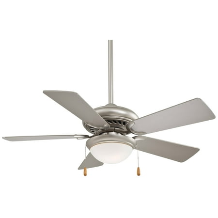 

Minkaaire Supra 44 Uni-Pack Supra 44 5 Blade Indoor Ceiling Fan - Silver