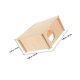 thumbnail image 5 of Nestingho Casa De Madera Para Hamster Color Khaki Nido Y Duradero Para Pequeñas Mascotas, 5 of 6