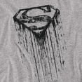 thumbnail image 3 of Superman - Logo Paint 2 Kids T Shirt (Small) for Youth Toddler Boys and Girls, Athletic Heather, 3 of 5