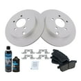 thumbnail image 2 of TRQ Rear Ceramic Brake Pad & Coated Rotor Kit w/Fluids for Ford Edge Lincoln MKX BKA24131, 2 of 6