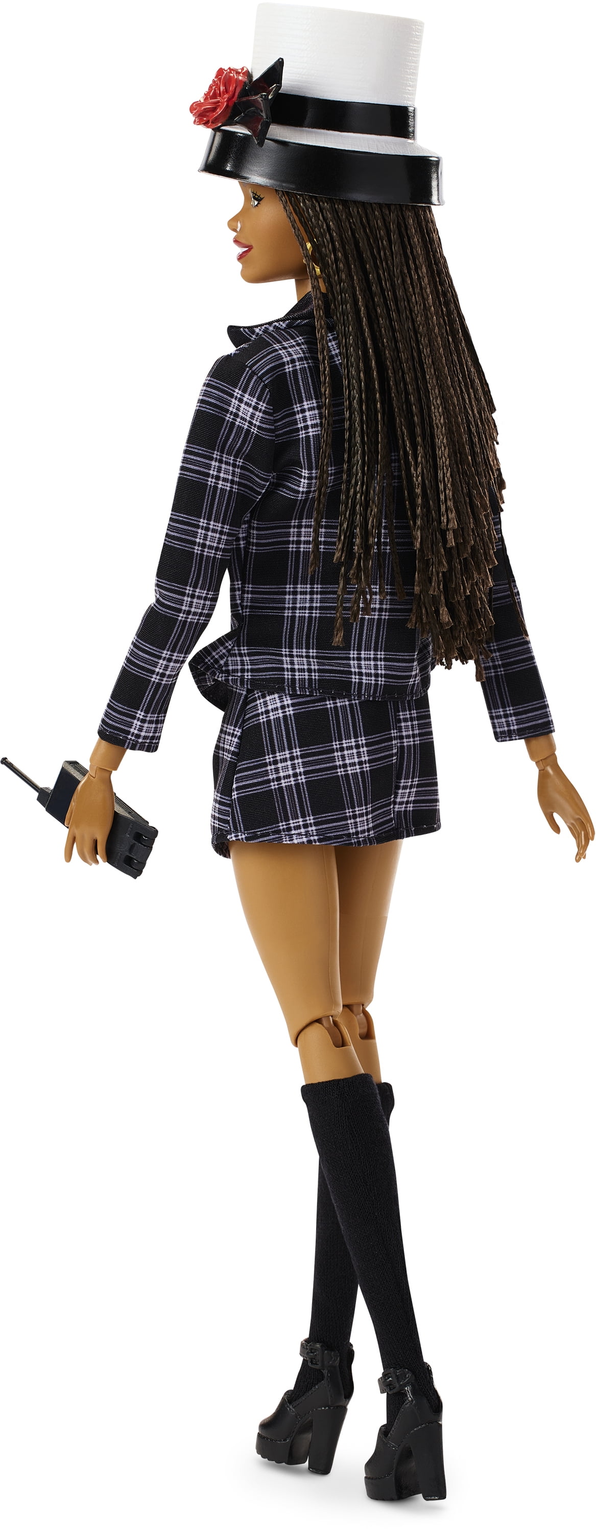 Barbie Signature Clueless Dionne Collector Doll with Black-and-White Plaid Suit & Accessories