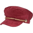 thumbnail image 6 of CoCopeaunts Solid Color Newsboy Cap Winter Beret Hats for Women Cotton Flat Peaked Cap Women Painter Beret Hat, 6 of 7