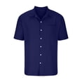 thumbnail image 4 of JINMGG Mens Shirts Plus Size Blouses Classic Slim Short Sleeve T-Shirt for Men Fashion Casual Double Pocket Sports Solid Color T-Shirts Top Tees, 4 of 5
