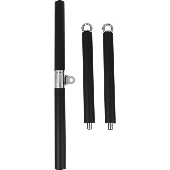 LAT Pull Down Bar Tricep Press Down Pulley Cable Machine Attachment with Anti- Slip Handle for Curl Bar Cable Weight Pulley System Home Gym Exercises Tricep Back Muscles
