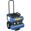 Emglo EM810-4MR 1.1 HP 4 Gallon Oil-Lube Twin Stack Air Compressor (Refurbished)