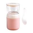 thumbnail image 2 of Contenedor de Yogur Aislado 2 Niveles Sunnimix Rosa, 2 of 8