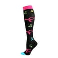 thumbnail image 4 of Penkiiy Compression Socks for Men Adult Women Men Unisex 1 Pairs Socks Brede Kalf Compressie Outdoor Sports Socks Multicolor Socks, 4 of 7
