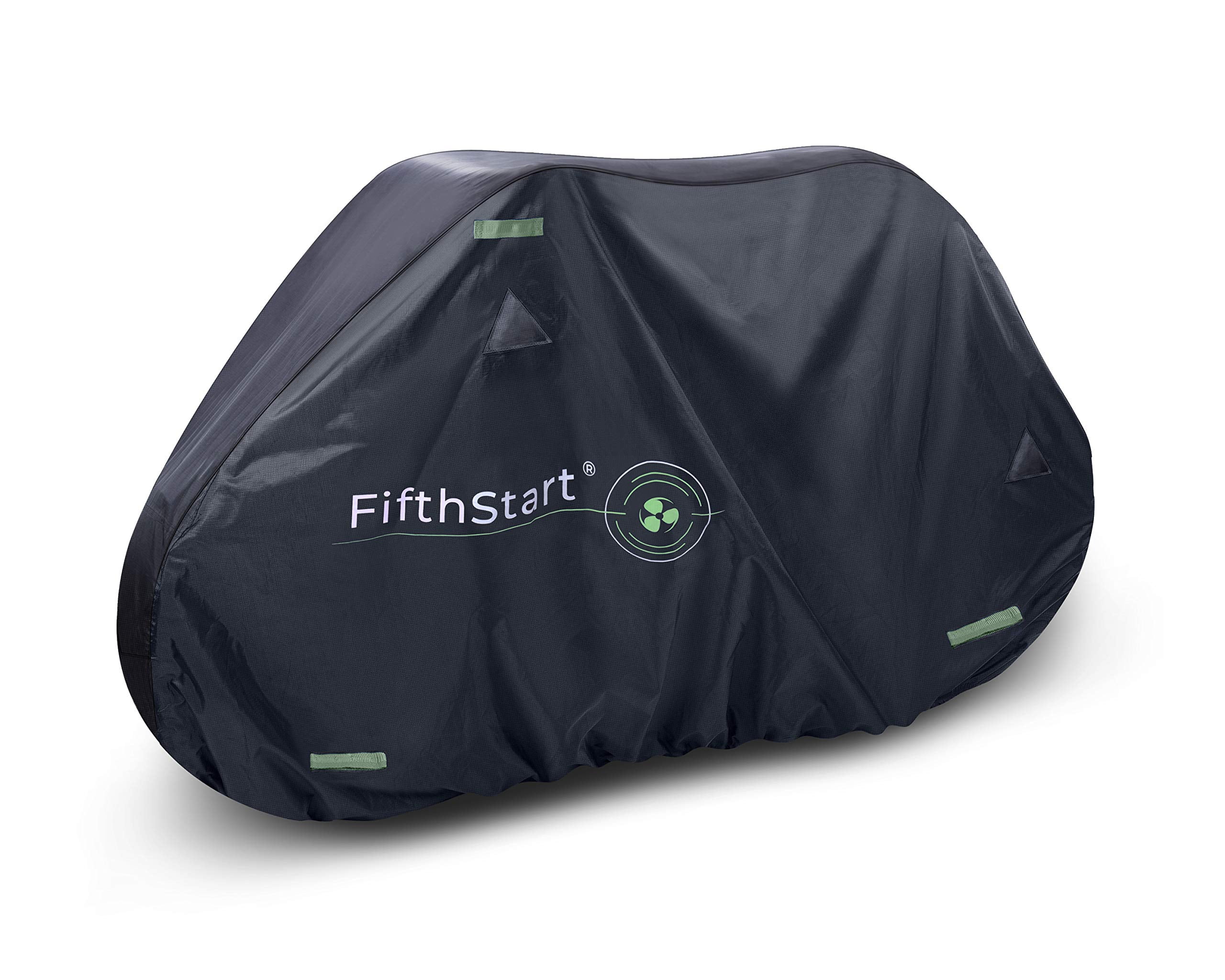 FifthStart Ripstop Bike Cover with Waterproof Rating of 1500mm This Extra Large Bicycle Cover Waterproof Outdoor is 210D Double Stitched with Sealed Seams and Unique Breathe Valves
