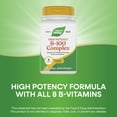 thumbnail image 6 of Nature's Way B-100 Complex Capsules, High Potency, Supports Cellular Energy and Nerve Health*, 8 B-Vitamins, 100ct, 6 of 9