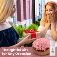 thumbnail image 6 of SINT Aroma Diffuser Diatomite Carnation Flower with Wooden Stand | Essential Oil Diffuser with Aromatherapy Fragrant Oil | Diffusers for Home, Oil Diffuser, Room Décor | Pink, Fig Fragrance 10 ML, 6 of 10