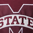 thumbnail image 3 of Youth Maroon Mississippi State Bulldogs Big Logo Pullover Hoodie, 3 of 4