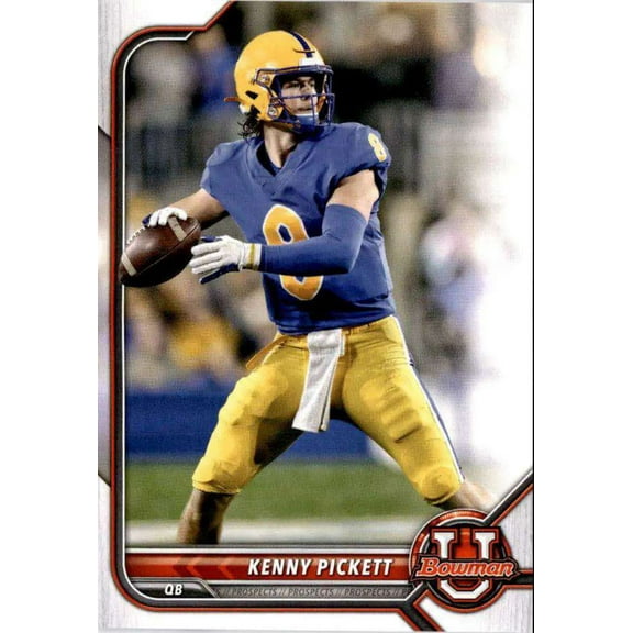 NFL 2022 Bowman University   Kenny Pickett Trading Card #91 (Rookie) (Topps)