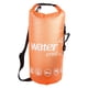 thumbnail image 2 of Bolsa seca impermeable con parte superior enrollable, ligera y portátil para flotar, senderismo y pesca. Naranja, 2 of 9