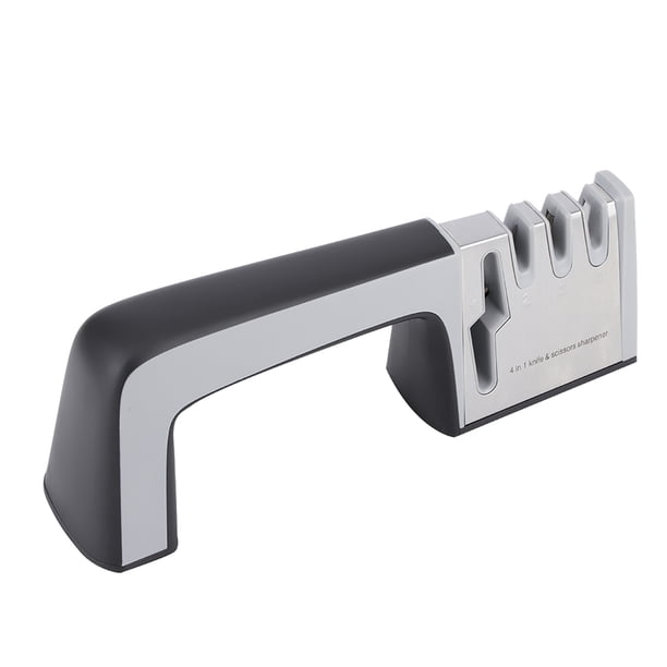 Afilador de cuchillos multifunción de 4 etapas Afilador rápido Amoladora de cuchillos Accesorios de cocina para el hogar