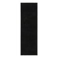 thumbnail image 4 of Unique Loom Everyday Shag Collection Area Rug - Solid (2' 2" x 6' 7" Runner Black), 4 of 5