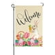 thumbnail image 2 of Bandera de Pascua para jardín, 30 x 45 cm, ideal para exteriores, de doble cara, ideal como decoración de jardín de granja., 2 of 7