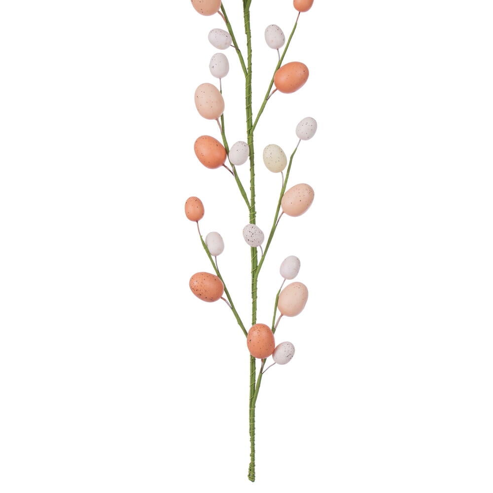 60" Coral/White Easter Eggs