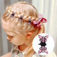 thumbnail image 4 of Siquannnn 12 Pack Women'S Hair Clip Clips Glitter Teeth Clips Rhinestone Hair Clips Metal Clips Flower Hair Accessories Butterfly Rhinestone Mini Smal Clips Small Hair Barrettes, 4 of 7