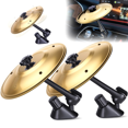 thumbnail image 1 of JP 2PCS Mini Car Crash Cymbal, Car Air Vent Decoration, Fits All Vehicle Types, Gold, 1 of 7