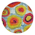 thumbnail image 2 of Unique Loom Lyon Collection Area Rug - Sydney (8' Round Blue/Black), 2 of 6