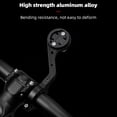 thumbnail image 4 of BLEEUS Bike Computer Holder Lamp Support Rack For Igs Bryton Cateye Cycling Essentials (Black), 4 of 5