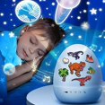 thumbnail image 3 of Dinosaur Egg Galaxy Star Projector - Bluetooth Speaker, 360 Rotating Rechargeable LED Night Light for Kids & Adults' Bedroom, 3 of 7
