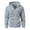 Blue, variant on Windbreaker Jackets for Men Hooded Fleece Lined Long Sleeve Soft Street Mens Casual Tops,Black,M