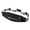 Black, variant on Nylon Sports Waist Pack, Waterproof Running Fitness Bag, Reflective Safety Chest Belt Bag, Lightweight Portable Outdoor Bag, Cycling Hiking Adjustable Strap Multi Pocket Carry Bag