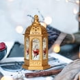 thumbnail image 2 of Rongfmy Castle Lantern Light Lantern Decor Battery Powered Landscape Hanging Table Lamp B-Gold, 2 of 4