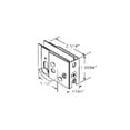 thumbnail image 5 of G.A.S Hardware Harcar Stainless Steel Roller for Sliding Glass Doors, 1 Piece, 2 / " L x 1 / " H, 5 of 5