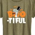 thumbnail image 2 of SpongeBob SquarePants - Boo-tiful - Women's Short Sleeve Graphic T-Shirt, 2 of 6
