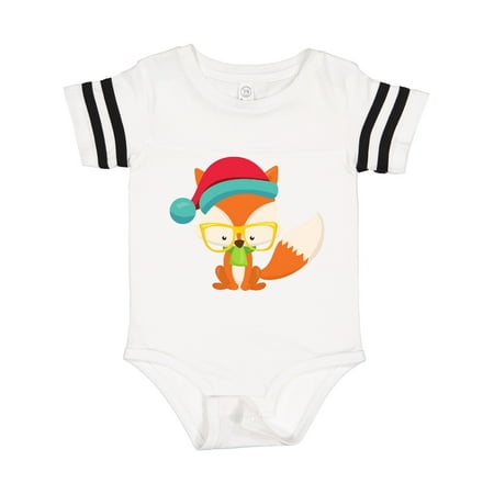 

Inktastic Winter Fox Hipster Fox Fox with Glasses Scarf Gift Baby Boy or Baby Girl Bodysuit