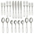 thumbnail image 3 of Cambridge Madison Satin 18/0 Stainless Steel 20 Piece Flatware Set, 3 of 3