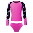 thumbnail image 3 of ZDHoor Girls Swimsuits Two Pieces Swimwears Rash Guard Set Long Sleeve UPF50+ Bathing Suit Pegasus&Rose 12, 3 of 5