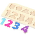 thumbnail image 3 of Kids Puzzle Toy Creative Number Cognition Educational Toy Jigsaw Puzzle for Kid, 3 of 8