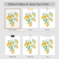 thumbnail image 3 of PixonSign Frameless Summer Lemon Fruit Sunflower Plants Wall Art, Set of 4 Nature Wildeflowers Wall Decor Prints, Botanical Floral Wall Décor, Landscape Canvas Poster for Home - 8"x10", 3 of 5