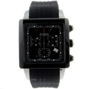 Bulova Men's 65B142 Stainless Steel Analog Black Dial Watch