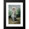 thumbnail image 2 of Francisco de Goya 10x14 Black Modern Framed Museum Art Print Titled - The Marquesa De Pontejos (C. 1786), 2 of 5