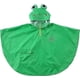 thumbnail image 1 of Chubasquero ligero unisex para bebés con diseño de rana verde y alas de murciélago, capa con capucha, de 2 a 6 años, 1 of 5