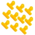 thumbnail image 1 of Clips de plástico para carpetas , paquete de 10 clips de papel con grande de 1,9 pulgadas para Amarillo Baoblaze  Clips de bulldog, 1 of 8