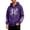 Purple-#002, variant on Men's Star Graphic Zip Up Hoodie Streetwear Full Zip Sweatshirt Drawstring Hood Long Sleeve Jacket with Pockets Casual Hoodie,Gray 2XL