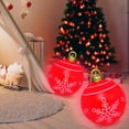 thumbnail image 6 of Fwttom 23.6 inch Giant Inflatable Christmas Balls with Light - Inflatable Christmas Decorations Outdoor Xmas Blow Ups Ornaments for Xmas Holiday Yard Lawn Porch Decor (with Remote Controller), 6 of 9