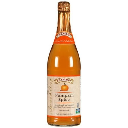 R.W. Knudsen Sparkling Juice, Pumpkin Spice, 25.4 Fl Oz, 1