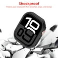 thumbnail image 3 of ASTRAEA For Apple Watch Series 11/10 46mm Case, Shockproof Hard PC Protective Bumper for iWatch Series 10/11 46mm, Black, 3 of 8