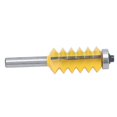 thumbnail image 3 of Joint Router Bit, Reverse Prevention Design Carbon Steel + Alloy Well Made Wave Type Milling Cutter  For Woodworking 40mm, 3 of 8