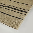 thumbnail image 2 of Balta Tamara Stripe Indoor/Outdoor Area Rug Brown/Black 5'3" x 7' 5' x 8', 2 of 5