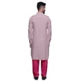thumbnail image 3 of Atasi Kurta Pathani Classique à Col pour Garçons Chemise en Rayonne à Poche avant, 3 of 5