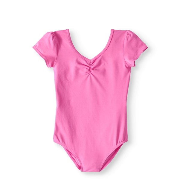 Danskin Now Danskin Now Girls' Short Sleeve Premium Dance Leotard